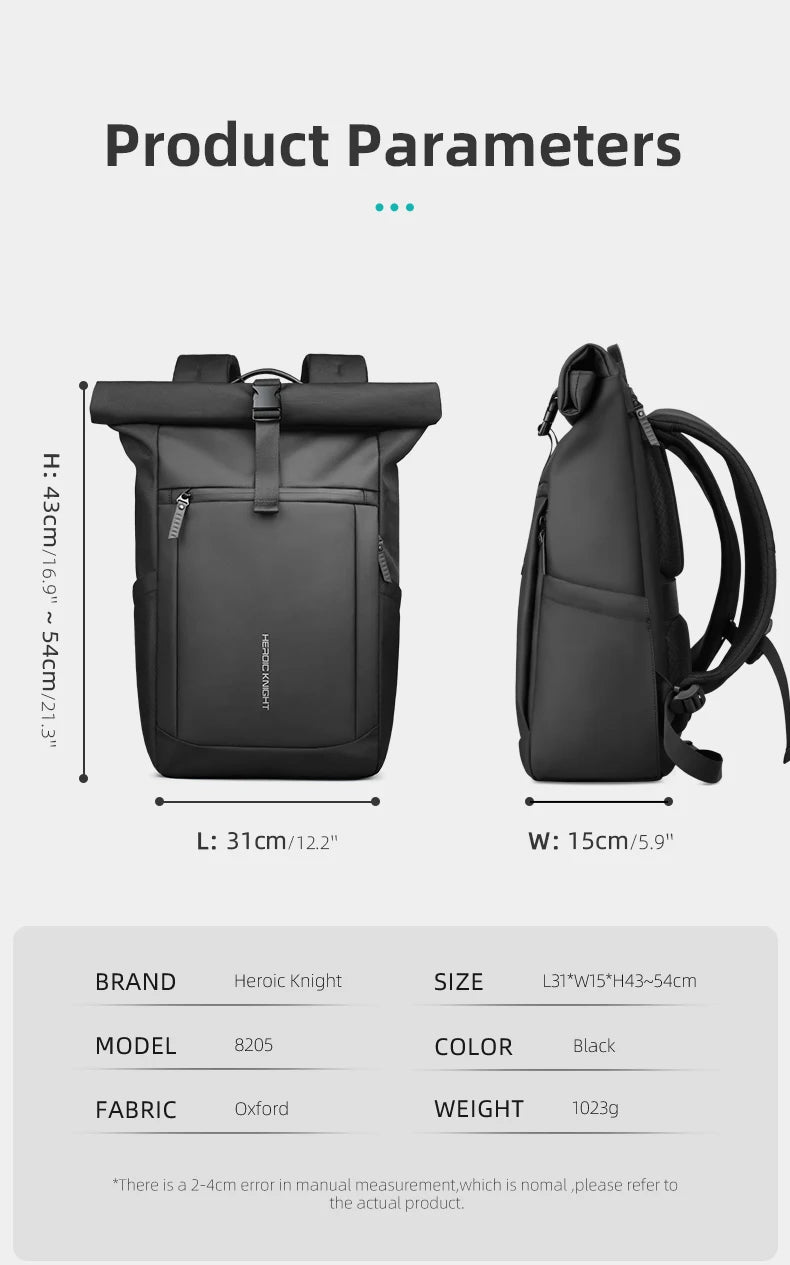 Heric Rolltop Backpack