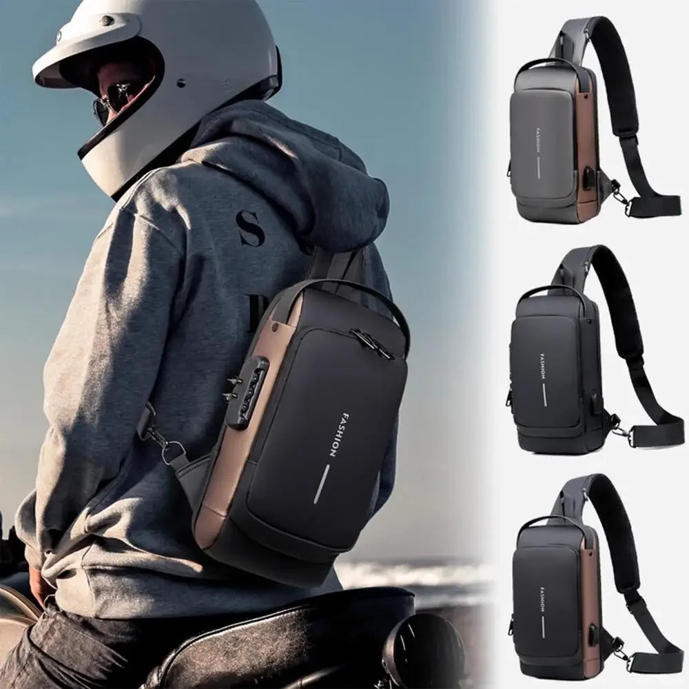 Chest Bag & Shoulder Crossbody Package Bags Oxford Style Sling Pack