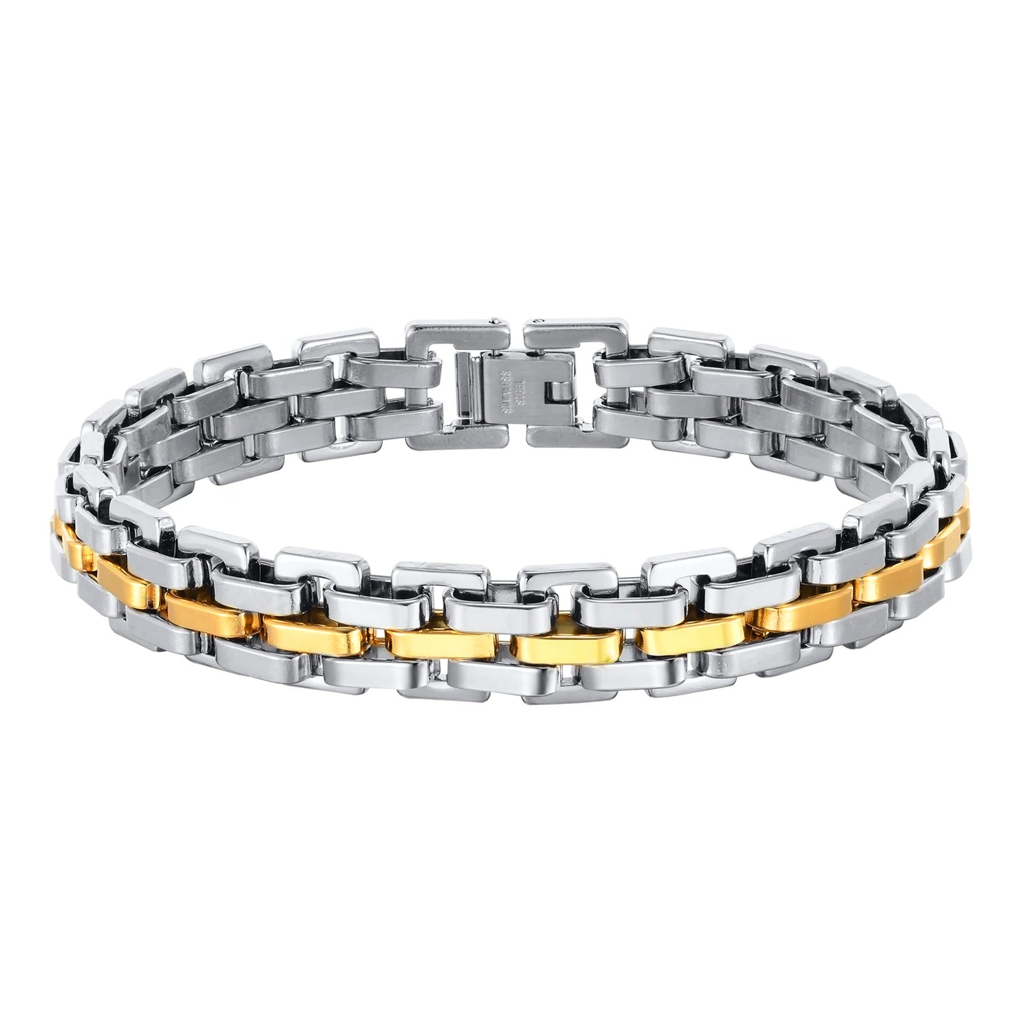 Vnox Stylish Strap Chain Bracelets
