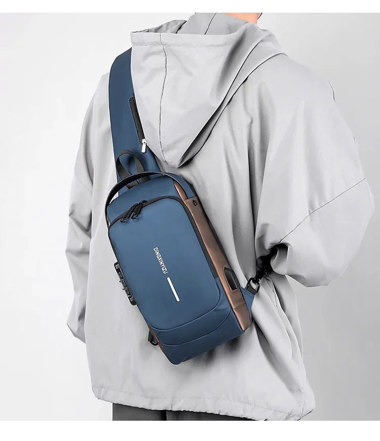Chest Bag & Shoulder Crossbody Package Bags Oxford Style Sling Pack