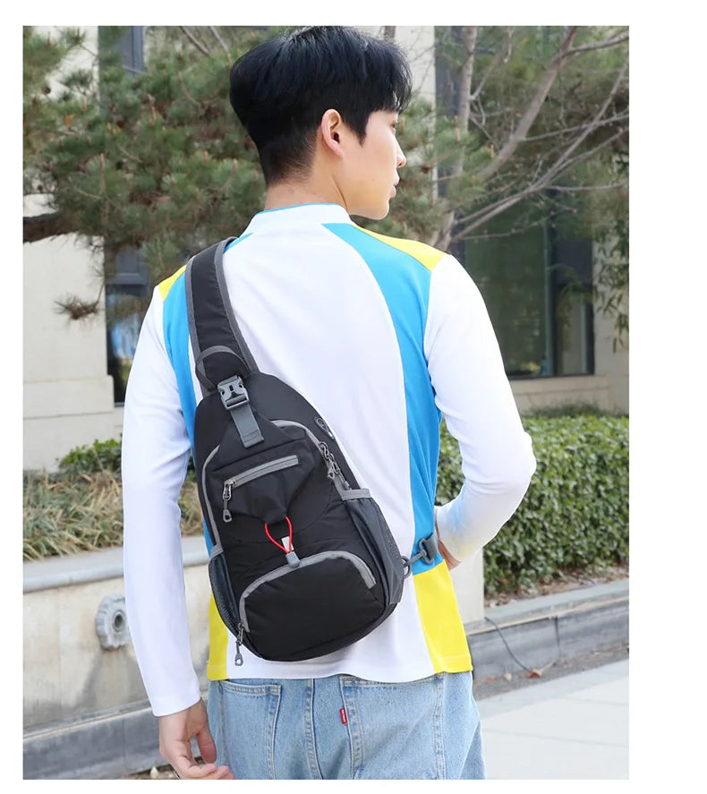 Shoulder Backpack Sling & Chest Crossbody Bag