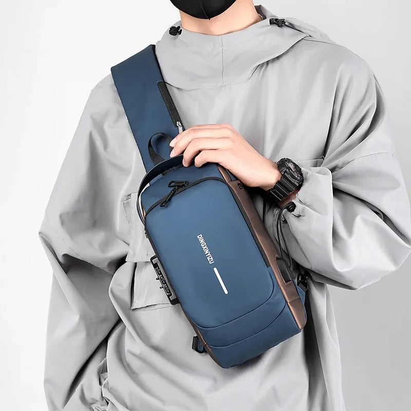 Chest Bag & Shoulder Crossbody Package Bags Oxford Style Sling Pack