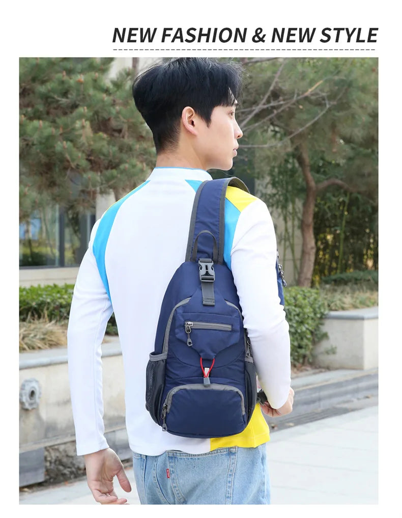 Shoulder Backpack Sling & Chest Crossbody Bag