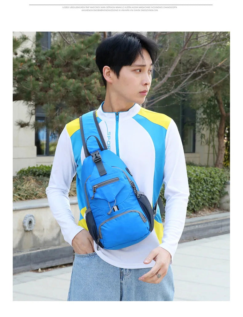 Shoulder Backpack Sling & Chest Crossbody Bag