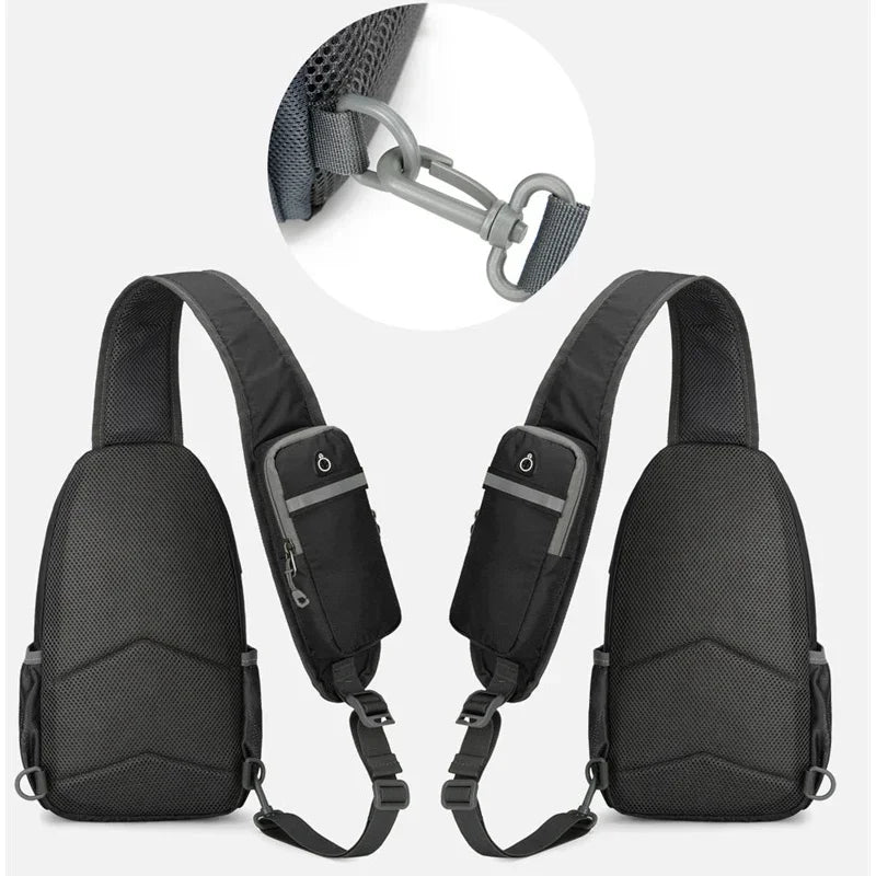 Shoulder Backpack Sling & Chest Crossbody Bag