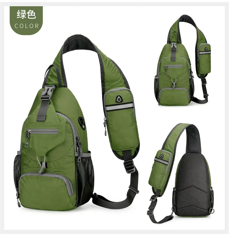 Shoulder Backpack Sling & Chest Crossbody Bag
