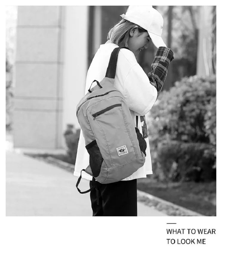 Outdoor Hiking Portable & Foldable Waterproof Backpack