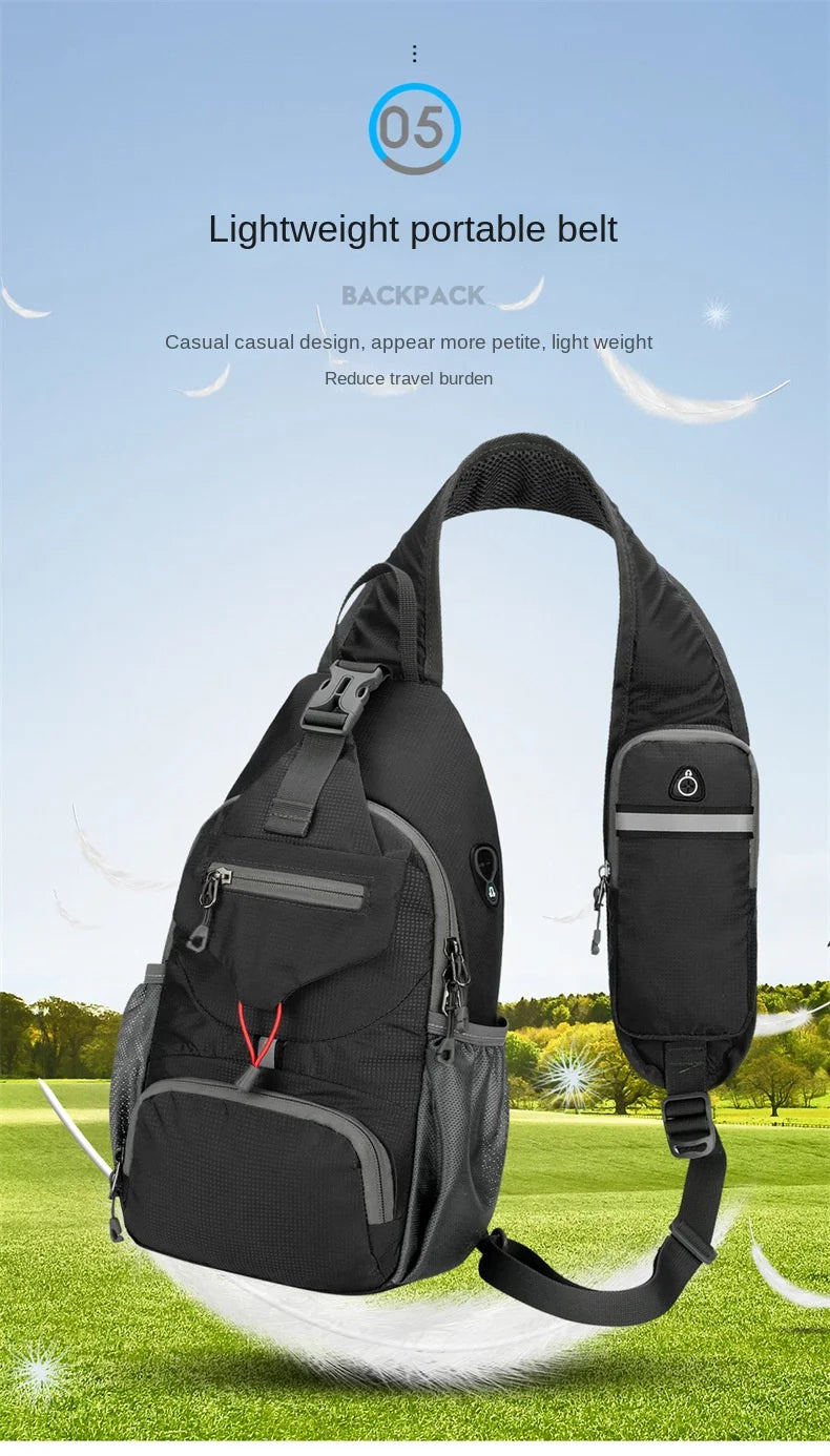 Shoulder Backpack Sling & Chest Crossbody Bag