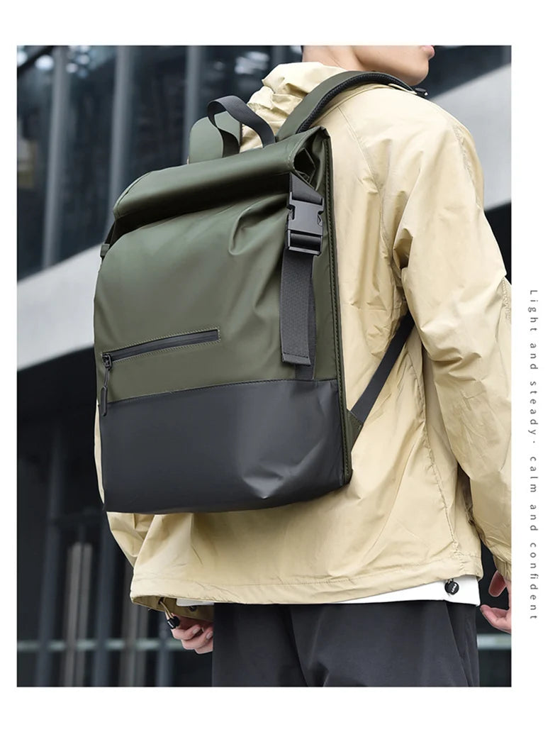 Urban Duffel Bag Folding Roll Design