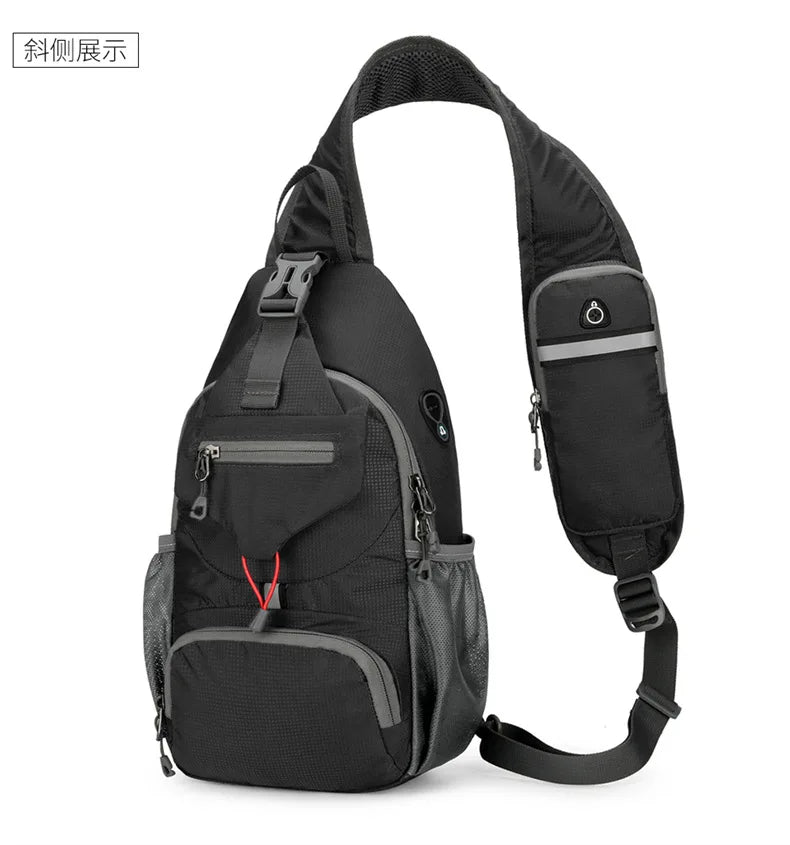 Shoulder Backpack Sling & Chest Crossbody Bag