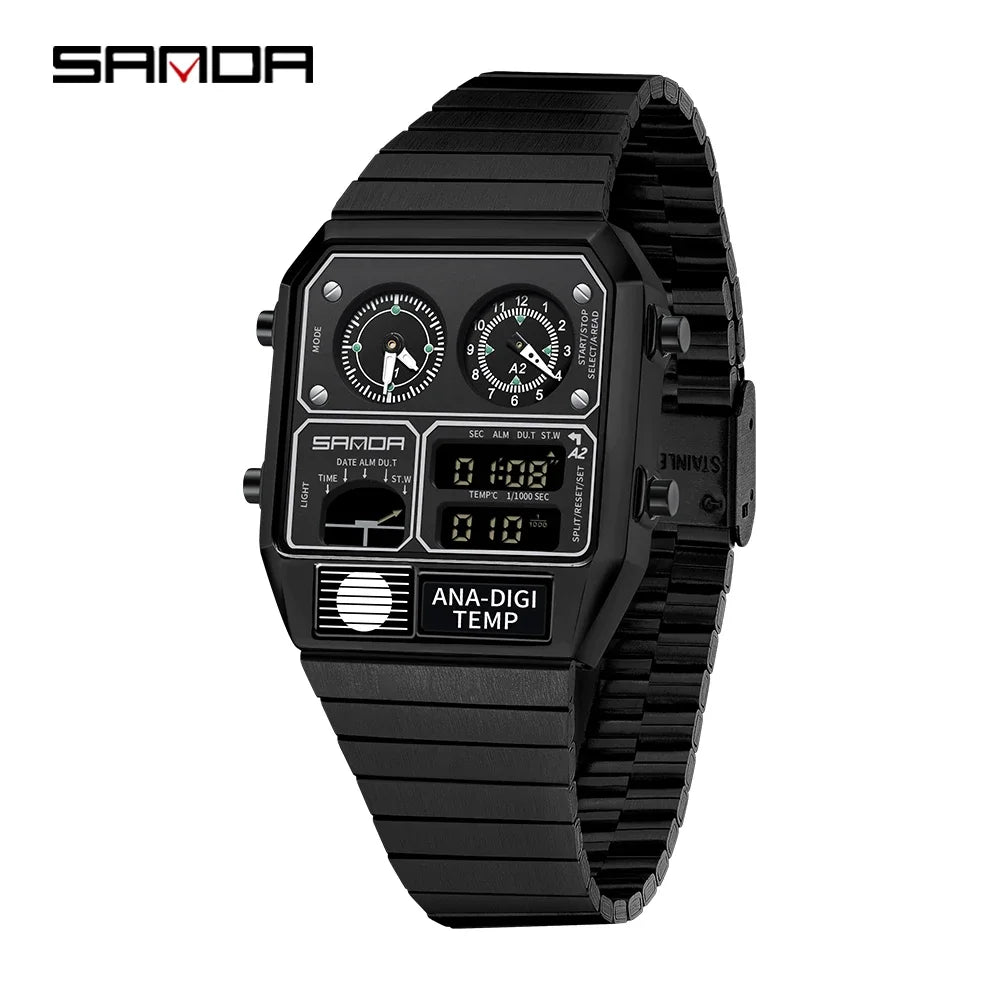 SAND Dual Monitor Electronic LED Night Watch