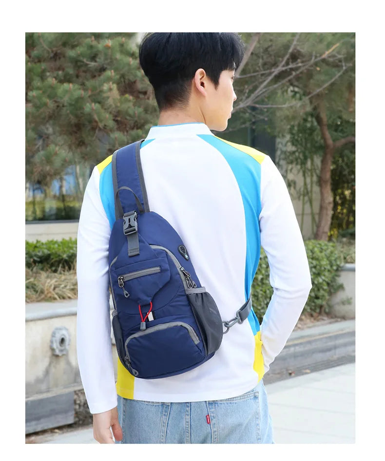 Shoulder Backpack Sling & Chest Crossbody Bag