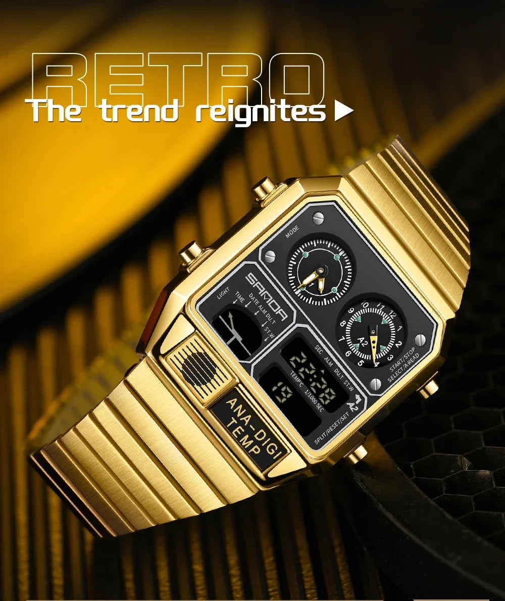 SAND Dual Monitor Electronic LED Night Watch