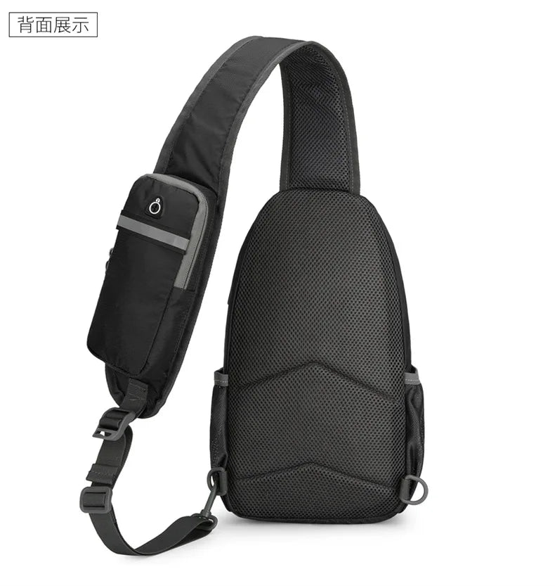 Shoulder Backpack Sling & Chest Crossbody Bag