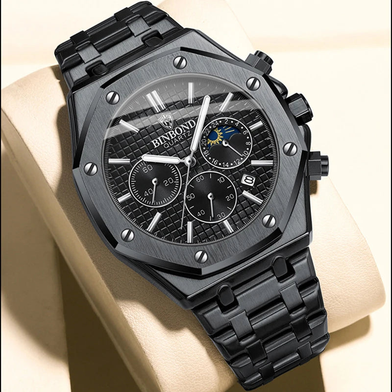 Poedagar Stainless Steel Casual Elegant Watch