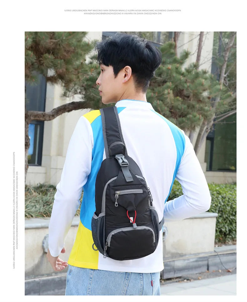 Shoulder Backpack Sling & Chest Crossbody Bag