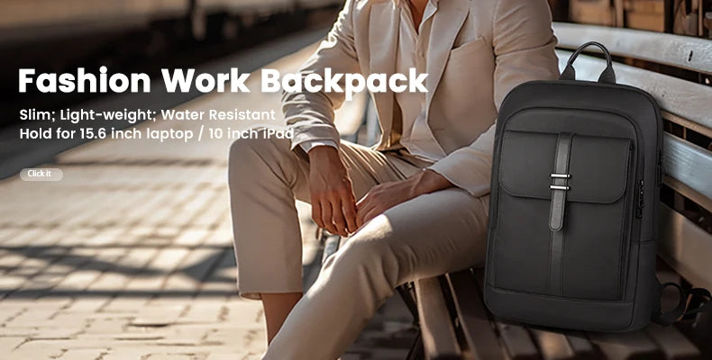 Heric Rolltop Backpack