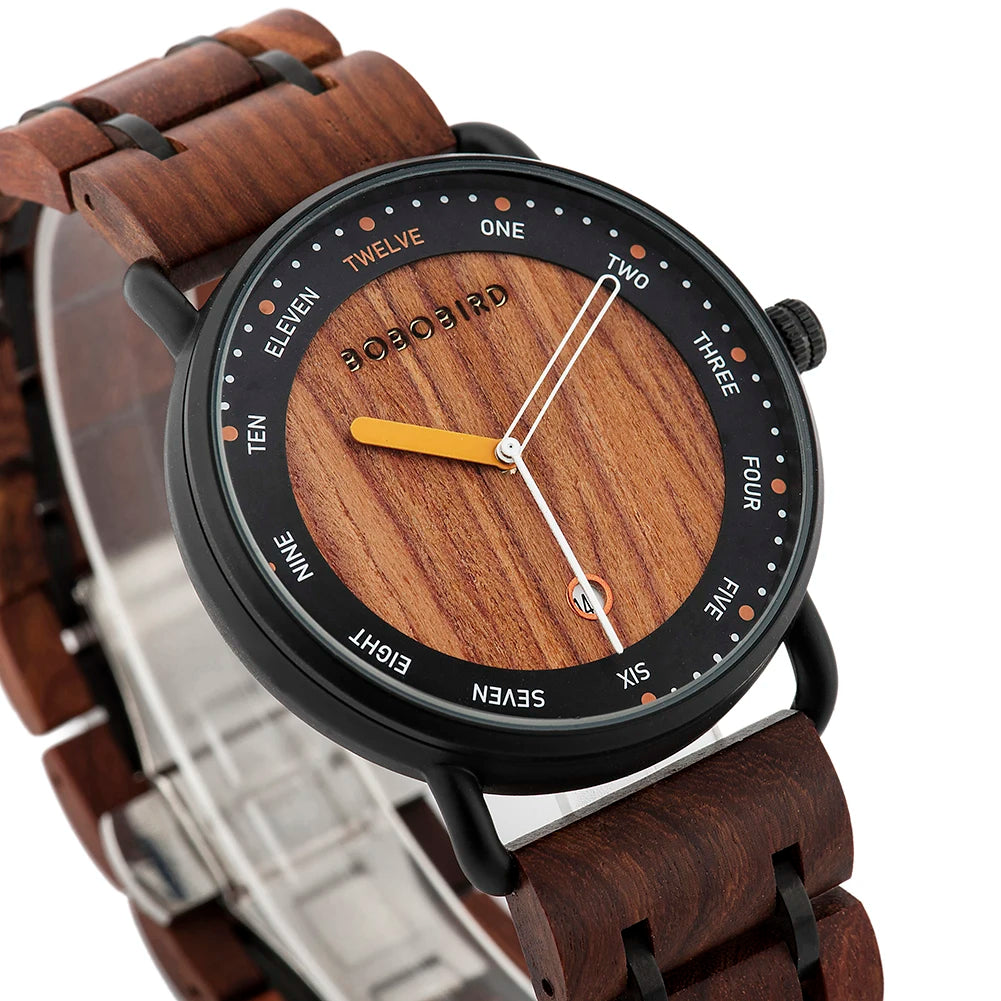 Bobo Bird Wooden Quartz Watch
