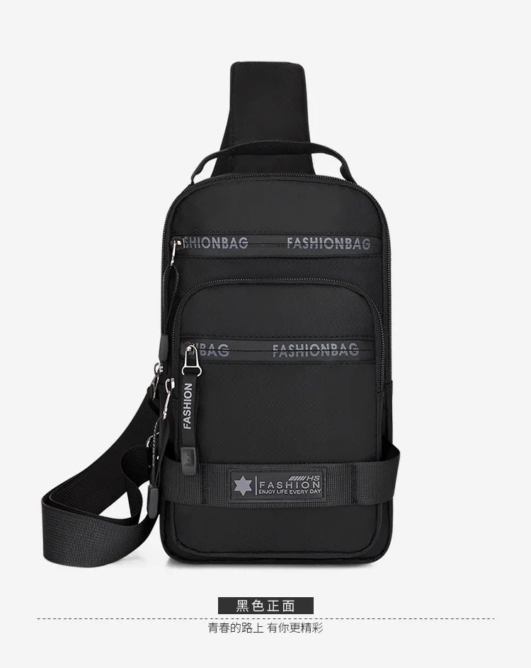 Chest, Crossbody & Shoulder Bag for Lightweight Travel or Daily Use