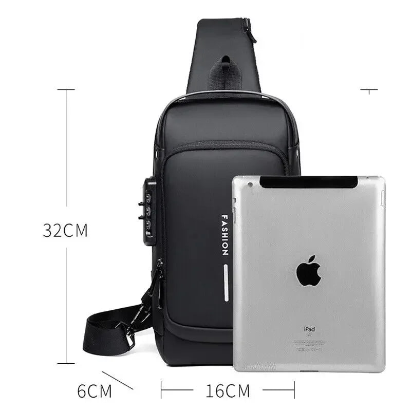 Chest Bag & Shoulder Crossbody Package Bags Oxford Style Sling Pack