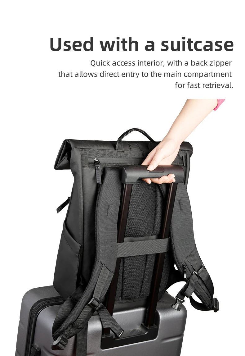 Heric Rolltop Backpack