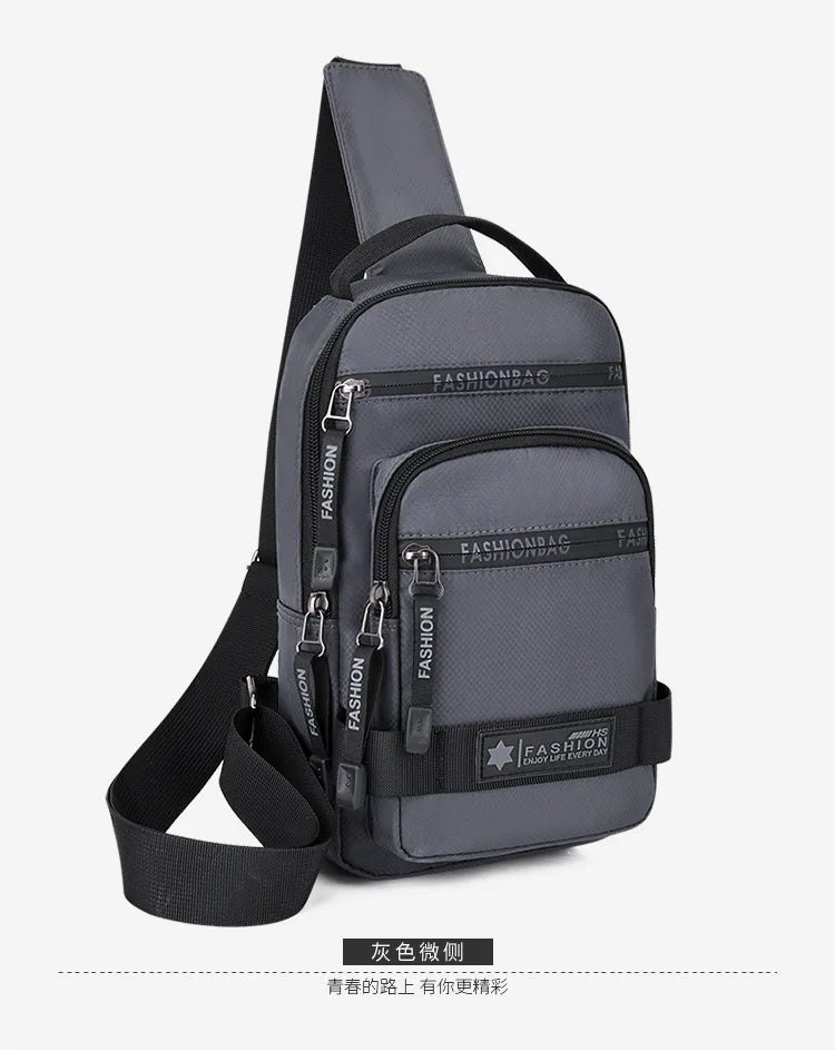 Chest, Crossbody & Shoulder Bag for Lightweight Travel or Daily Use