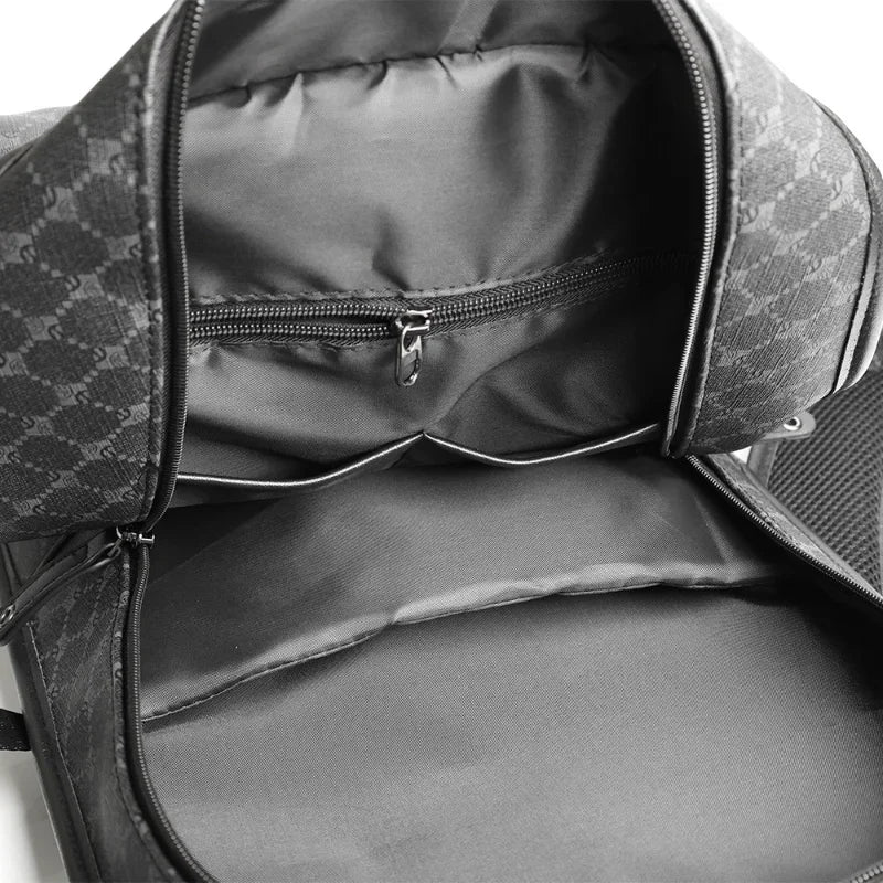 Floral Printed Men's Backpack Luxury Fashion Backpack for Men Large Capacity Travel Laptop Bag Back Pack Schoolbags Backpacks