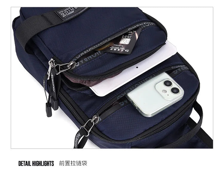 Chest, Crossbody & Shoulder Bag for Lightweight Travel or Daily Use