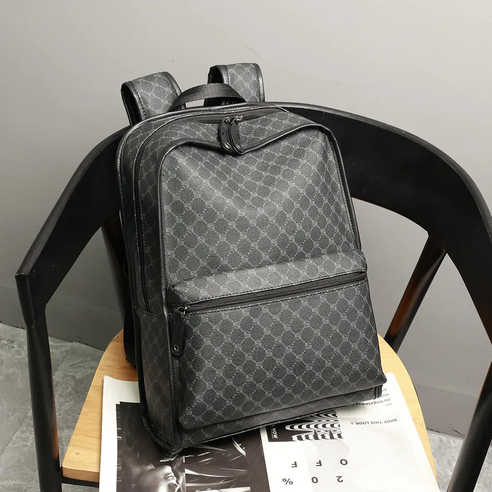 Floral Printed Men's Backpack Luxury Fashion Backpack for Men Large Capacity Travel Laptop Bag Back Pack Schoolbags Backpacks