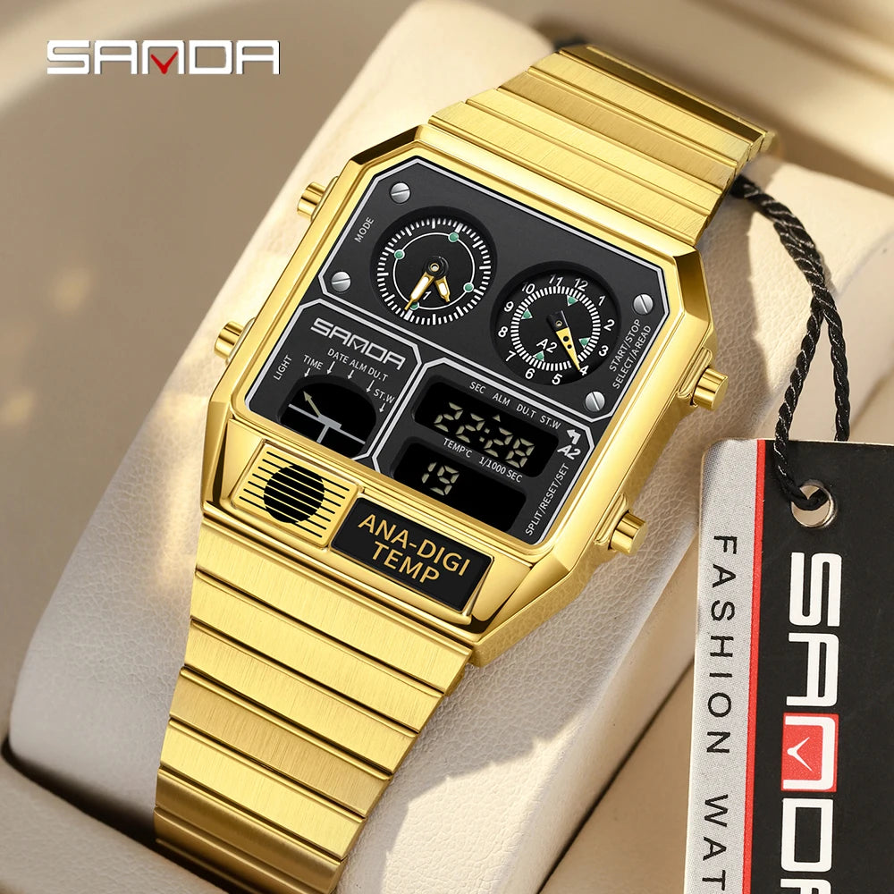 SAND Dual Monitor Electronic LED Night Watch