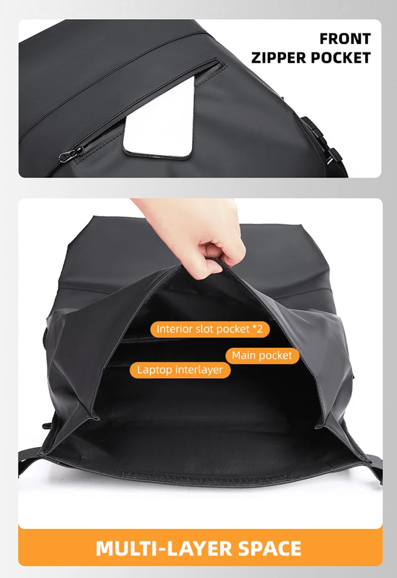 Urban Duffel Bag Folding Roll Design