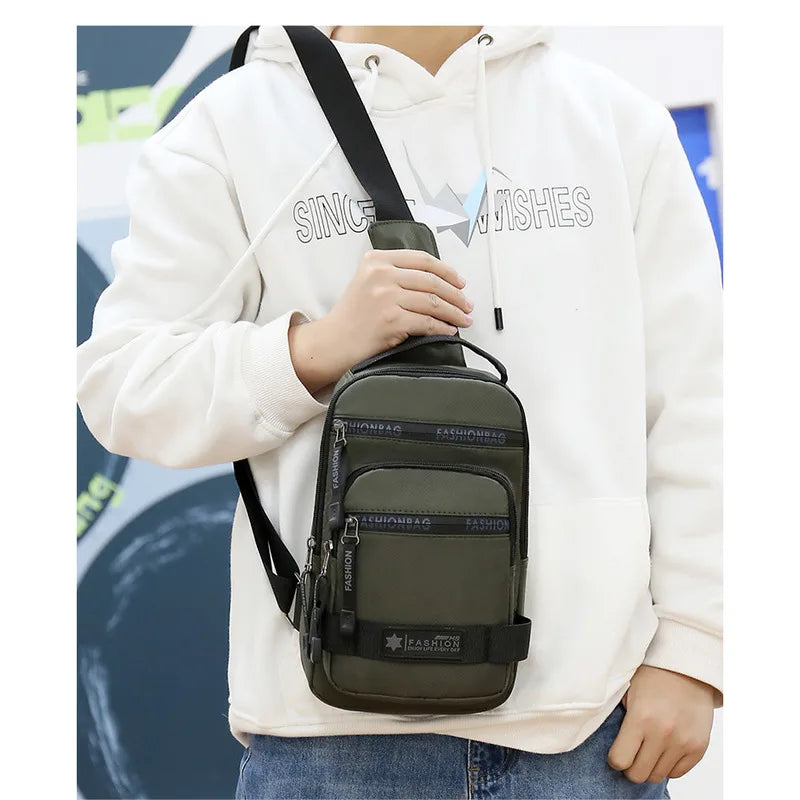 Chest, Crossbody & Shoulder Bag for Lightweight Travel or Daily Use