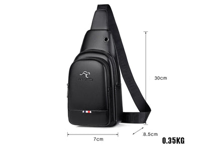 Crossbody Vintage Leisure or Travel leather Design