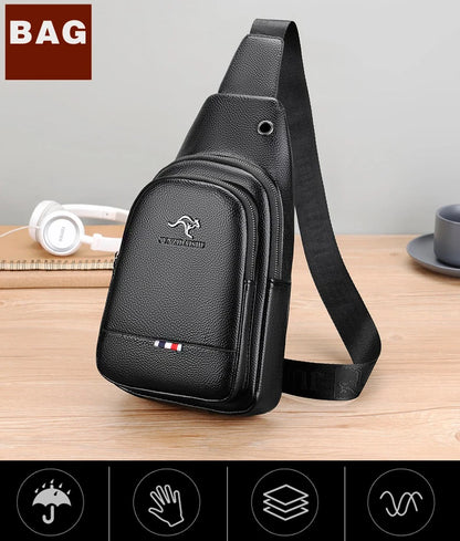 Crossbody Vintage Leisure or Travel leather Design
