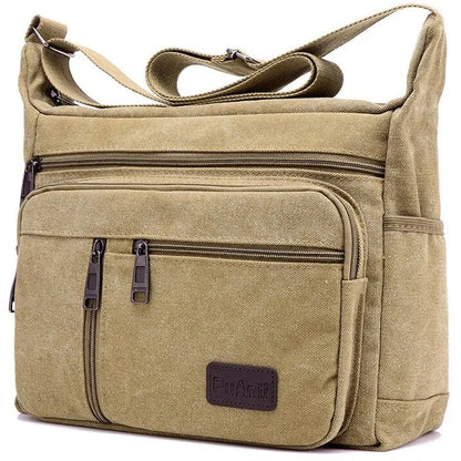 Canvas Shoulder Bags Casual Tote Travel Crossbody Bag Fashion