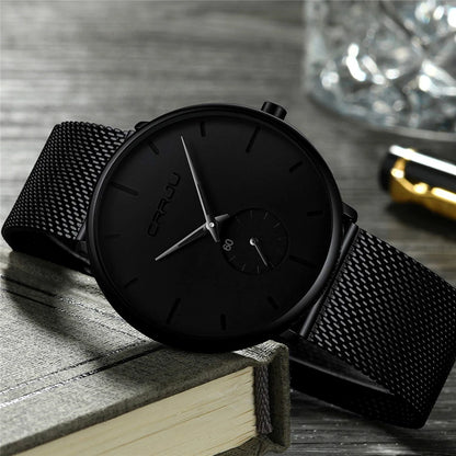 CR Ultra Thin Dial Quartz Watch