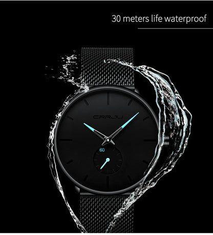 CR Ultra Thin Dial Quartz Watch