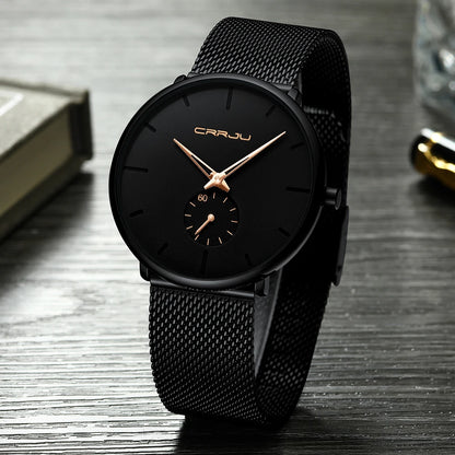 CR Ultra Thin Dial Quartz Watch