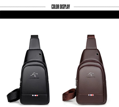 Crossbody Vintage Leisure or Travel leather Design