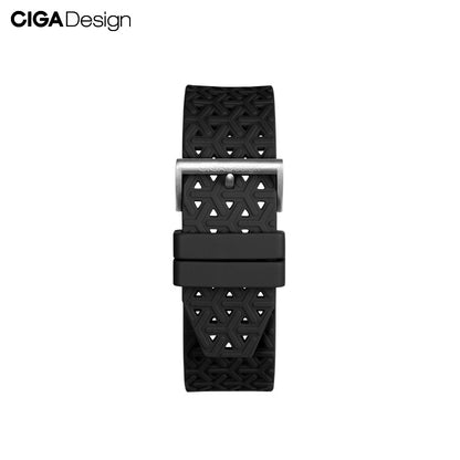 Ciga Design Skeleton Dial Silicone Strap