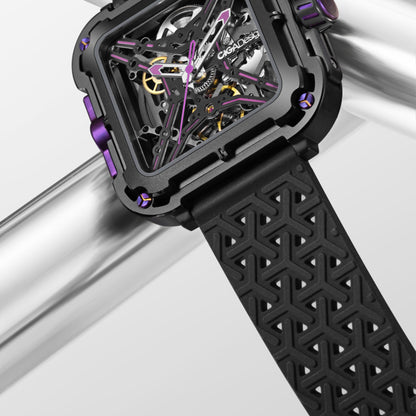Ciga Design Skeleton Dial Silicone Strap