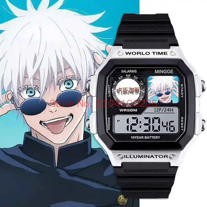 Jujutsu Kaisen Inspired Gojo Digital Sports Watch