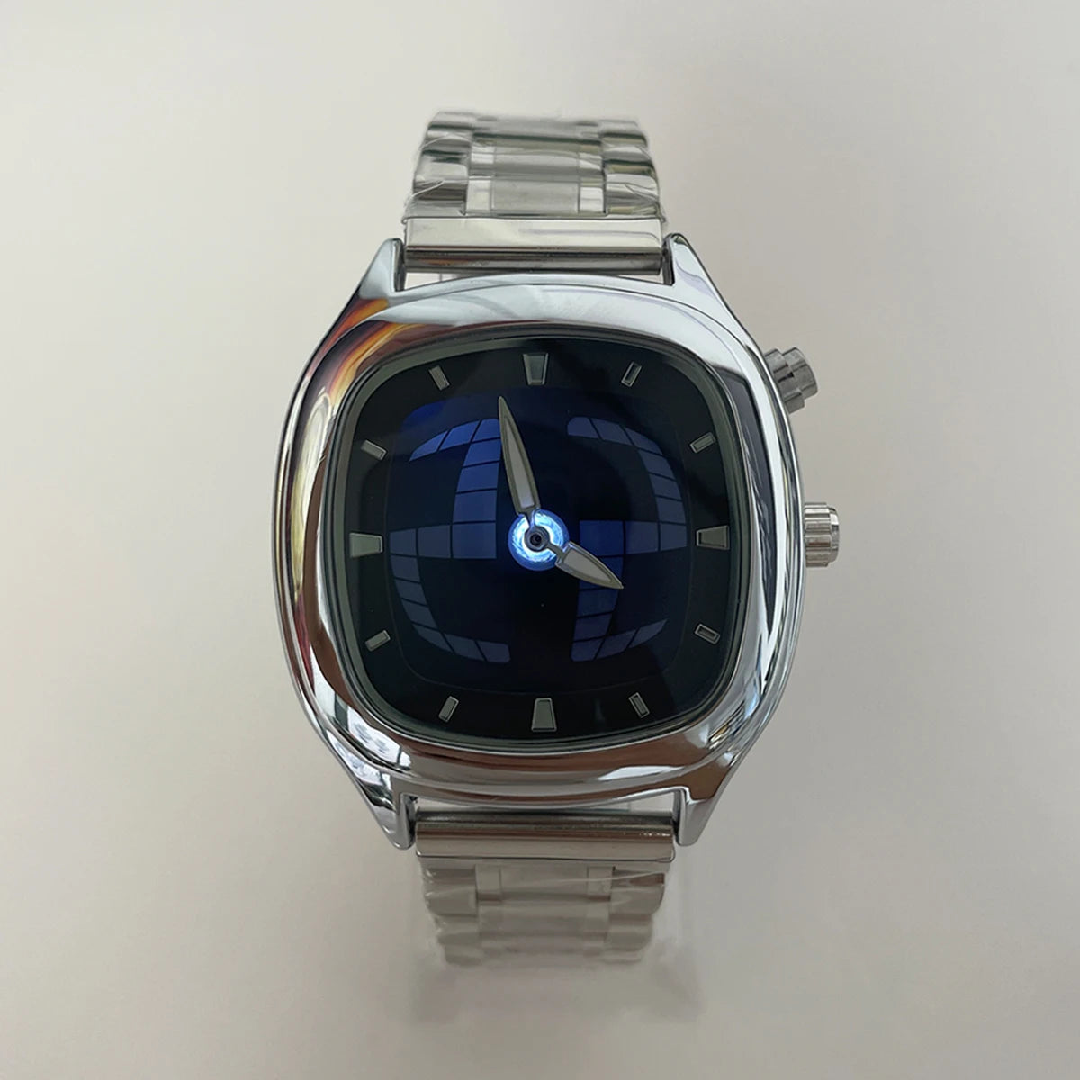 Dynamic Dual Digital Display Luminous  Wristwatches Concepts