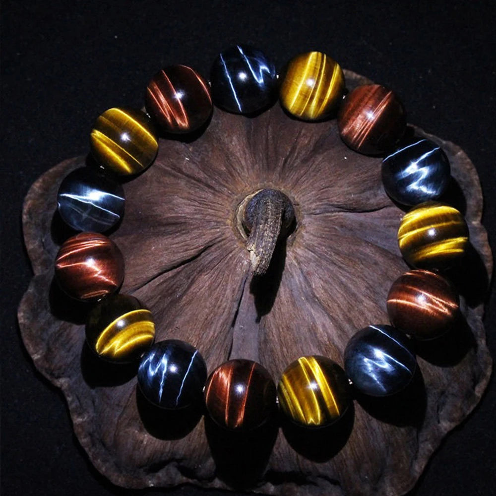 Colored Tiger Eye Bracelet
