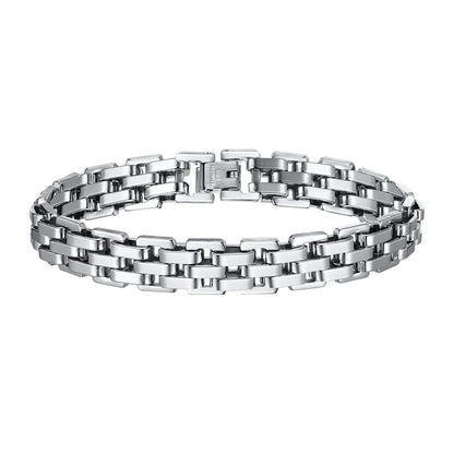 Vnox Stylish Strap Chain Bracelets