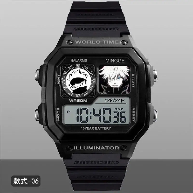 Jujutsu Kaisen Inspired Gojo Digital Sports Watch