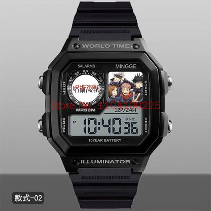 Jujutsu Kaisen Inspired Gojo Digital Sports Watch