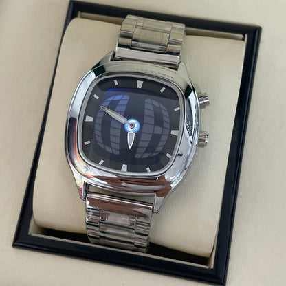 Dynamic Dual Digital Display Luminous  Wristwatches Concepts