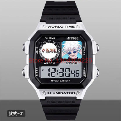 Jujutsu Kaisen Inspired Gojo Digital Sports Watch