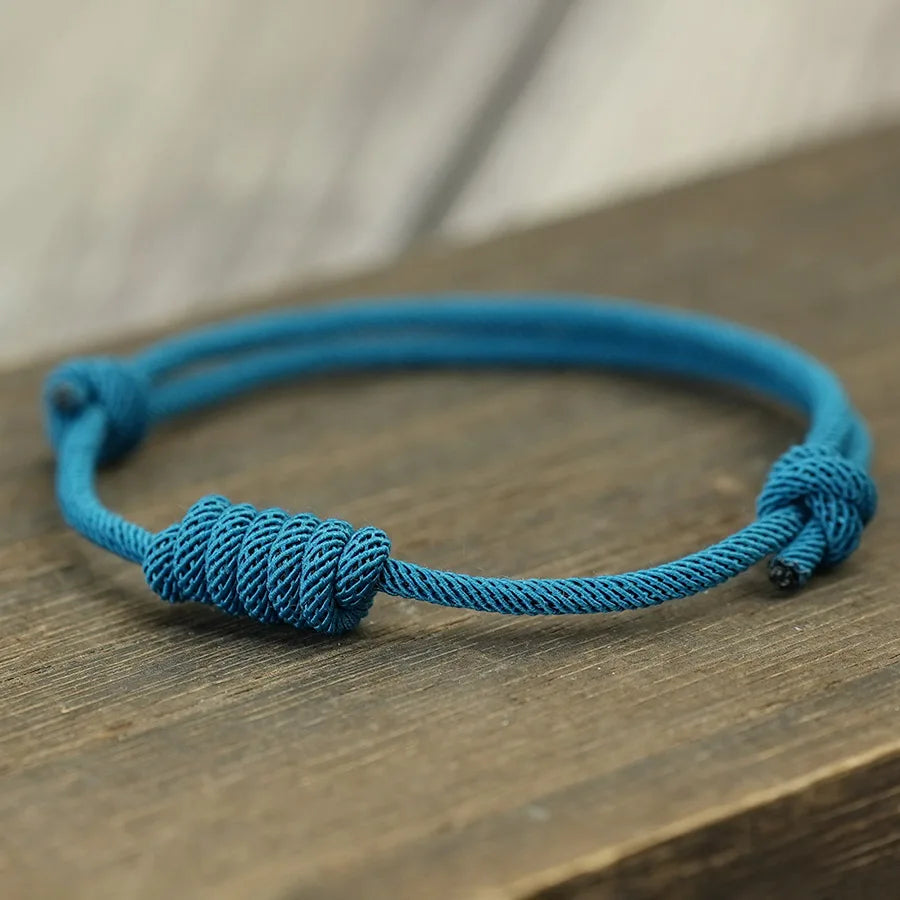 Handmade Milan Thread Luck Sliding Adjustable  Rope Bracelet